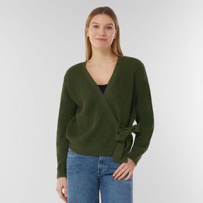 H&H Women's Wrap Cardigan
