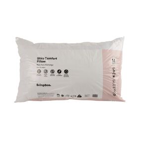 Living & Co Ultra Comfort Pillow Medium White