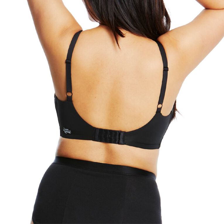 Love Luna Maternity Removeable Pad Bra, Black, hi-res