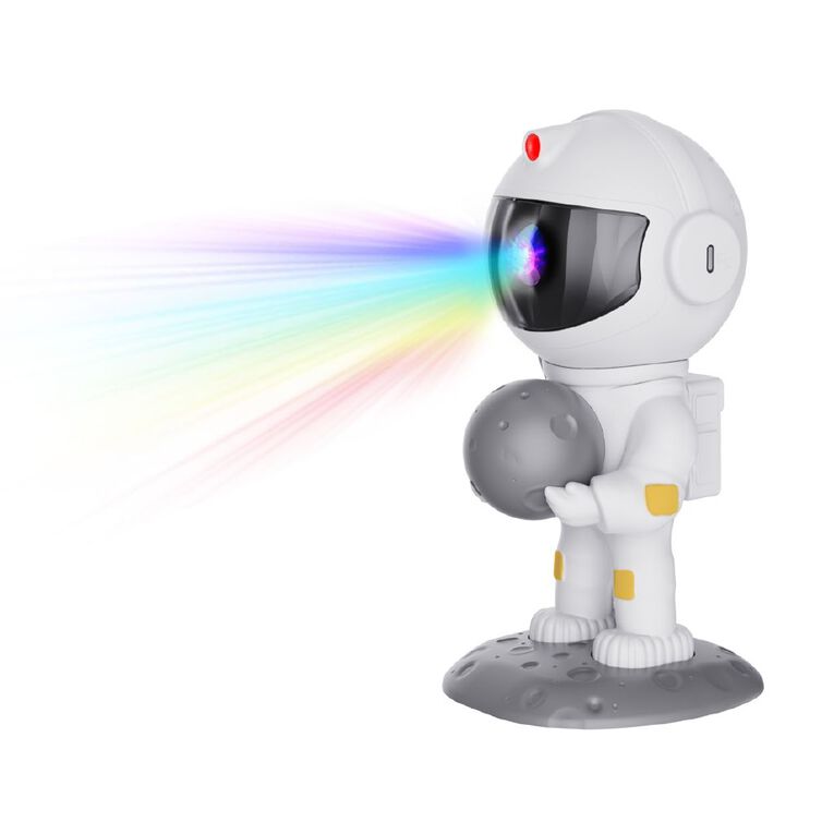 Living & Co Astronaut Galaxy Projector Night Light, , hi-res