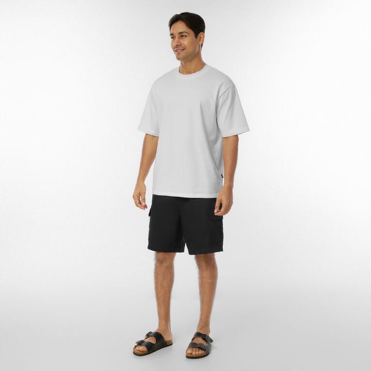 H&H Men's Cargo Shorts, Black, hi-res