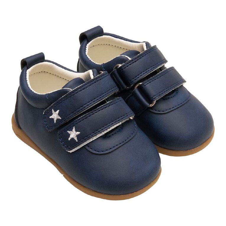 Young Original Infants' First Walker Bubble Shoes, Navy, hi-res