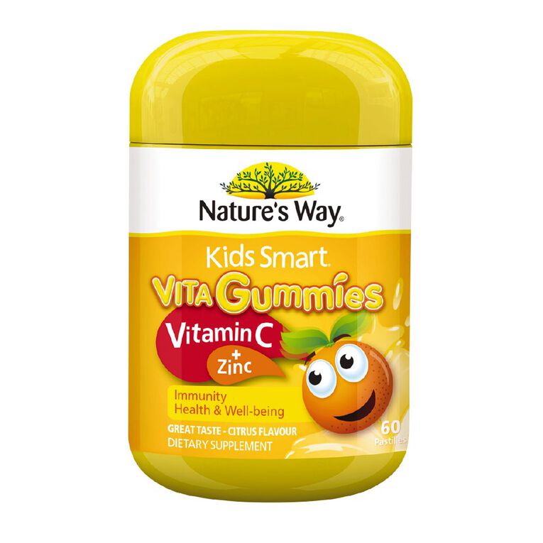 Nature's Way Kids Smart Vita Gummies Vitamin C + Zinc 60s, , hi-res
