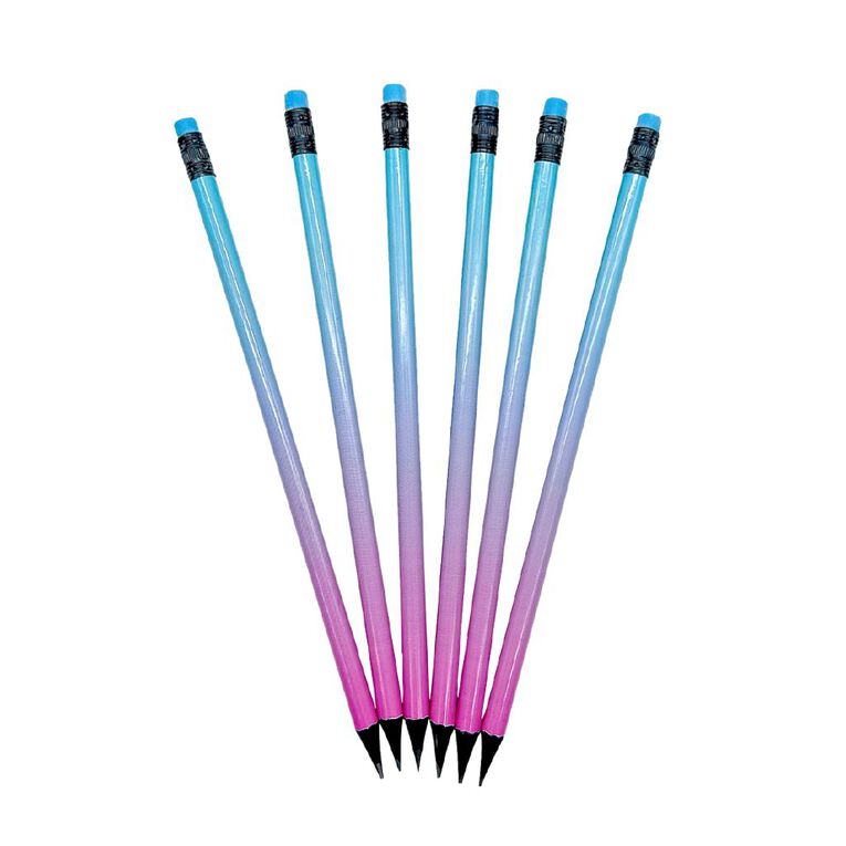 Uniti Adults Aura Hb Pencil 6 Pack, , hi-res