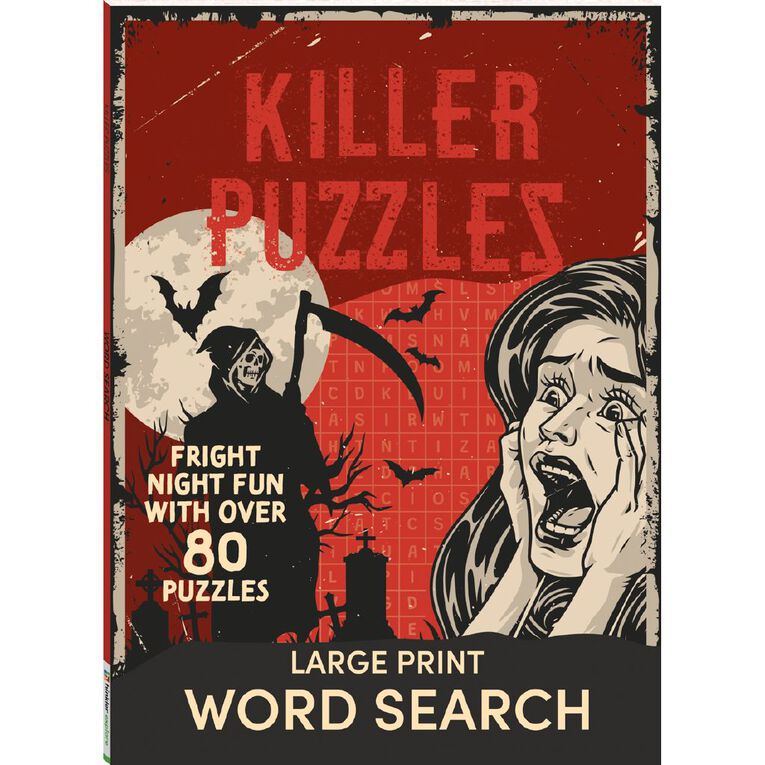 Killer Puzzles Word Search #1, , hi-res