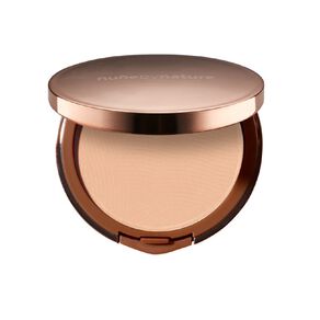 nude by nature flawless pressed powder foundation w1 light 10g