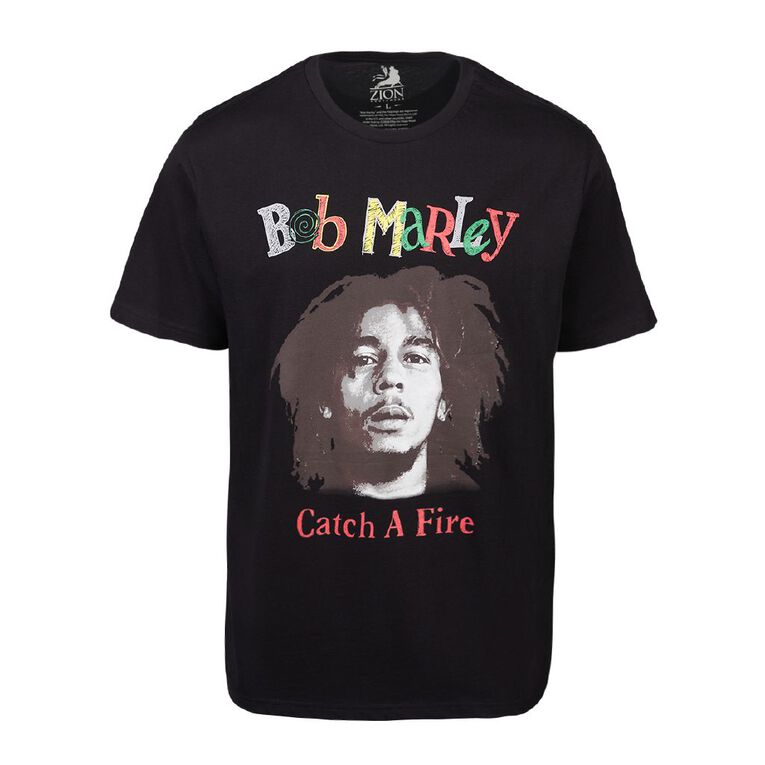 Bob Marley Men's Tee, Black, hi-res