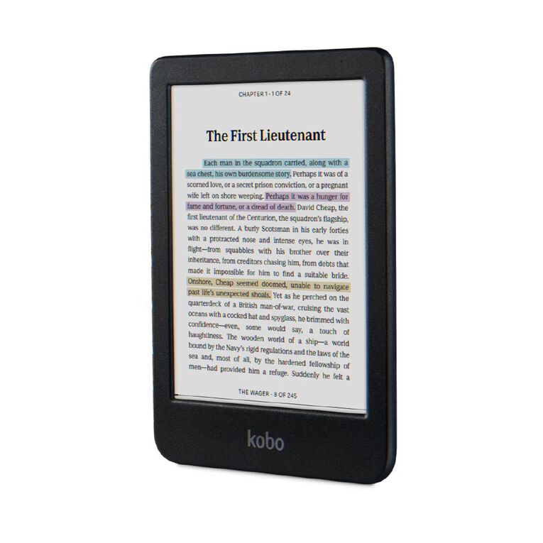 Kobo Clara Colour eReader Black, , hi-res