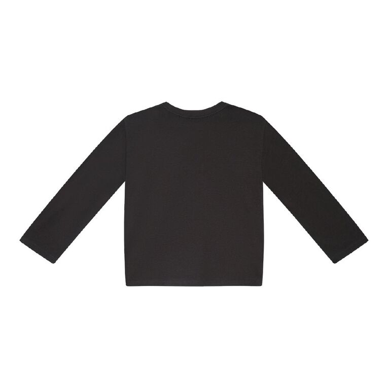 Young Original Long Sleeve Printed Tee, Brown Dark, hi-res