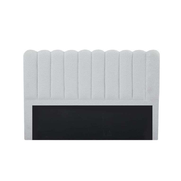 Living & Co Headboard Cream Queen, , hi-res