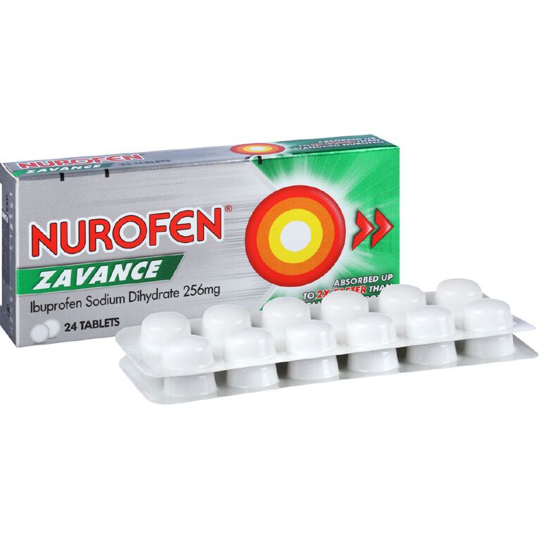Nurofen Zavance Tablets 24s - LIMIT OF 2 PER CUSTOMER, , hi-res