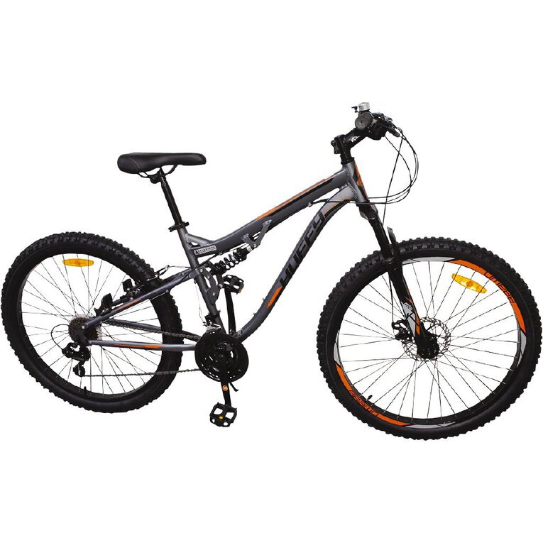 Huffy Brawn Dual Suspension Alloy 27.5 Inch BikeinaBox 700 The