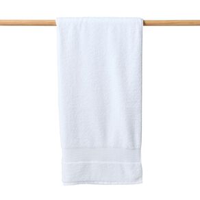 Living & Co Hotel Bath Towel White 65cm x 135cm