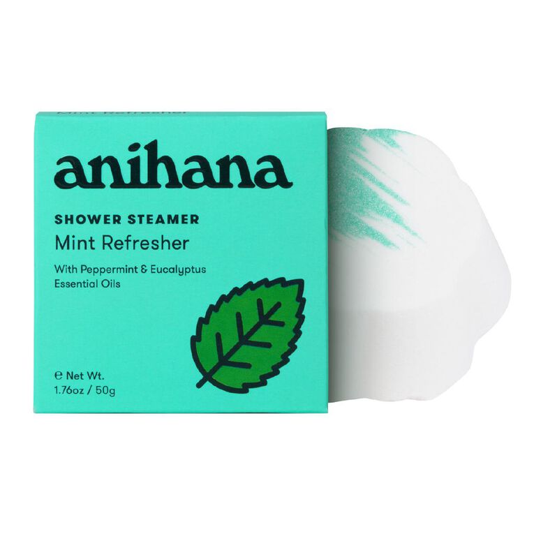 Anihana Shower Steamer Mint Refresher 50g, , hi-res