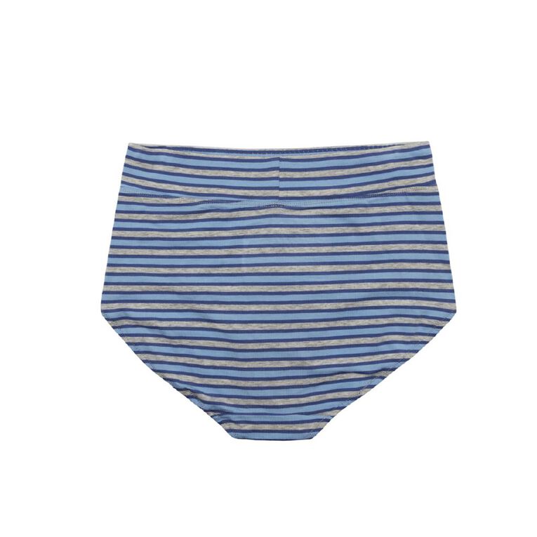 Underworks Women's Smooth Line Full Briefs 2 Pack, Blue Light, hi-res