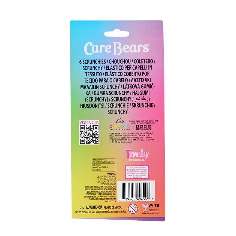 Care Bears Scrunchies Set 6 Pack, , hi-res