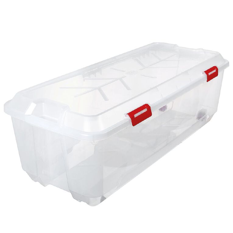 Living & Co Multipurpose Storage Box 163L Clear Clear The Warehouse