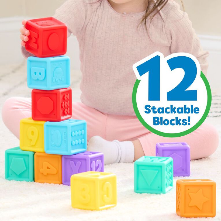 Playskool ABC Soft Stacking Blocks, , hi-res
