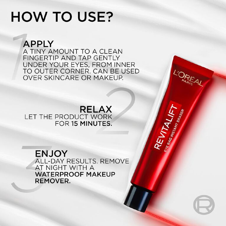 L'Oreal Paris Revitalift Laser Eye Bag Instant Eraser, , hi-res