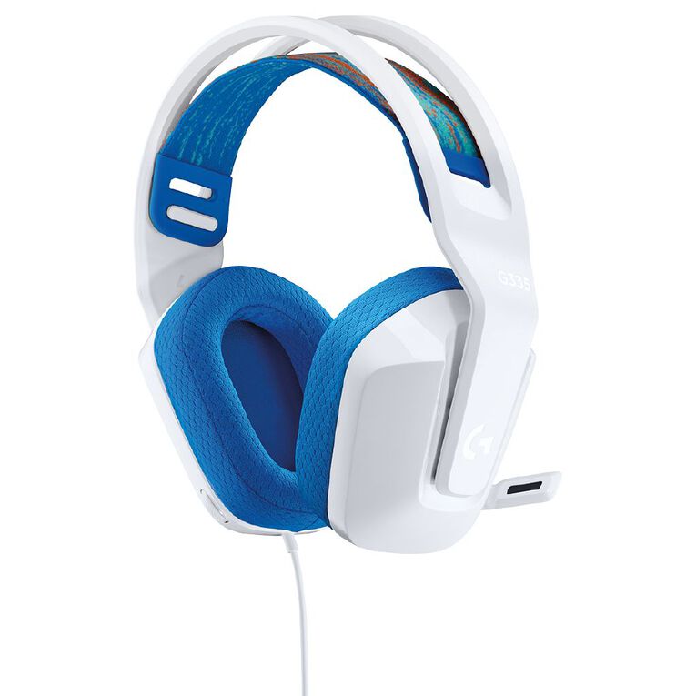 Logitech G335 Wired Gaming Headset White White, , hi-res