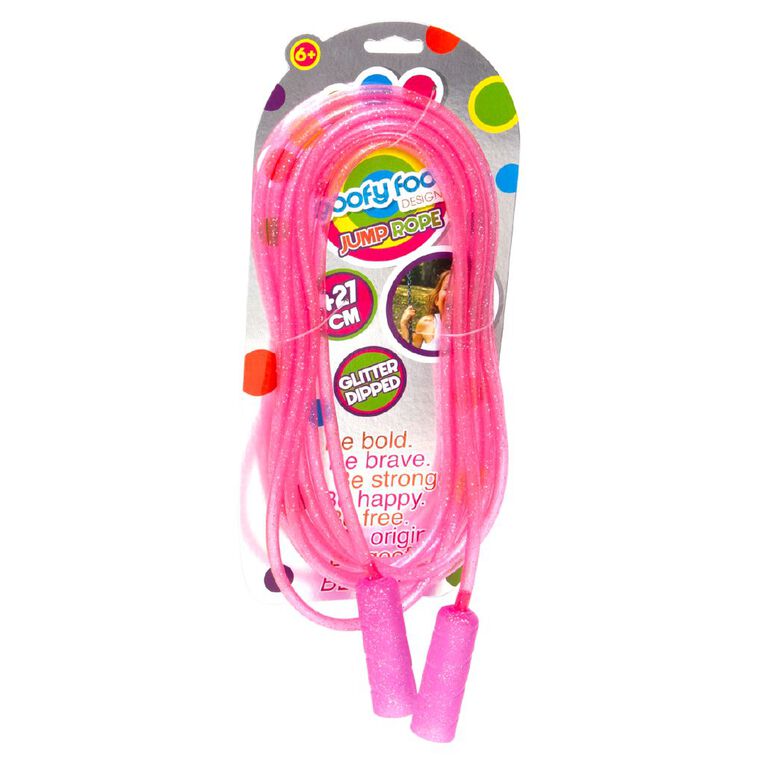Goofy Foot Goofy Foot Sparkle Long Jump Rope 4.2m, , hi-res