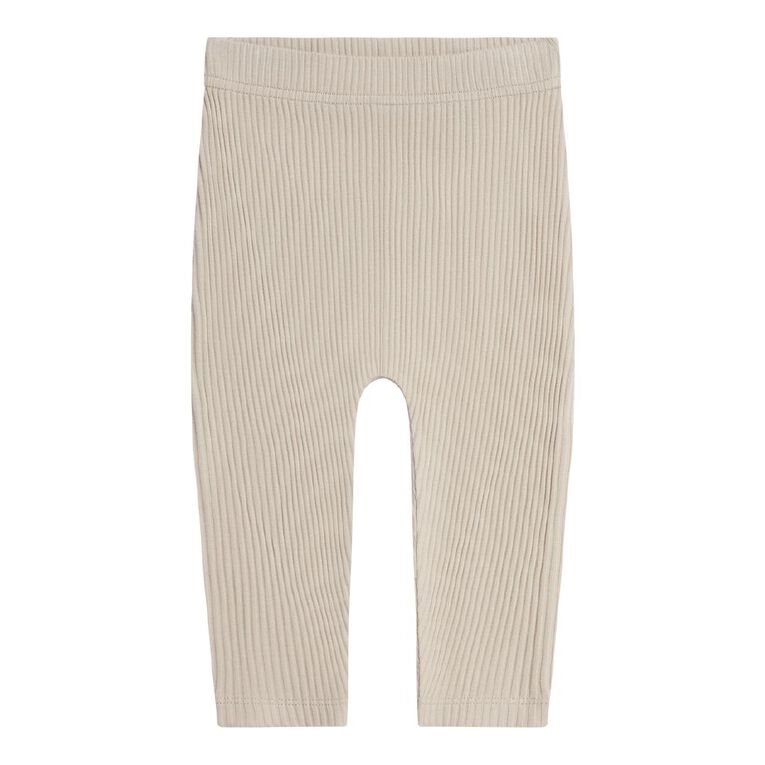 Young Original Babies' Rib Leggings 3 Pack, Pink Light, hi-res