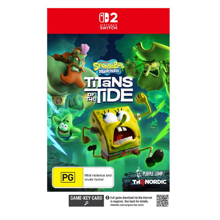 Nintendo Switch Spongebob Squarepants Titans of The Tide, , hi-res