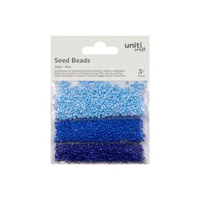 Uniti Seed Beads 30gm Blue