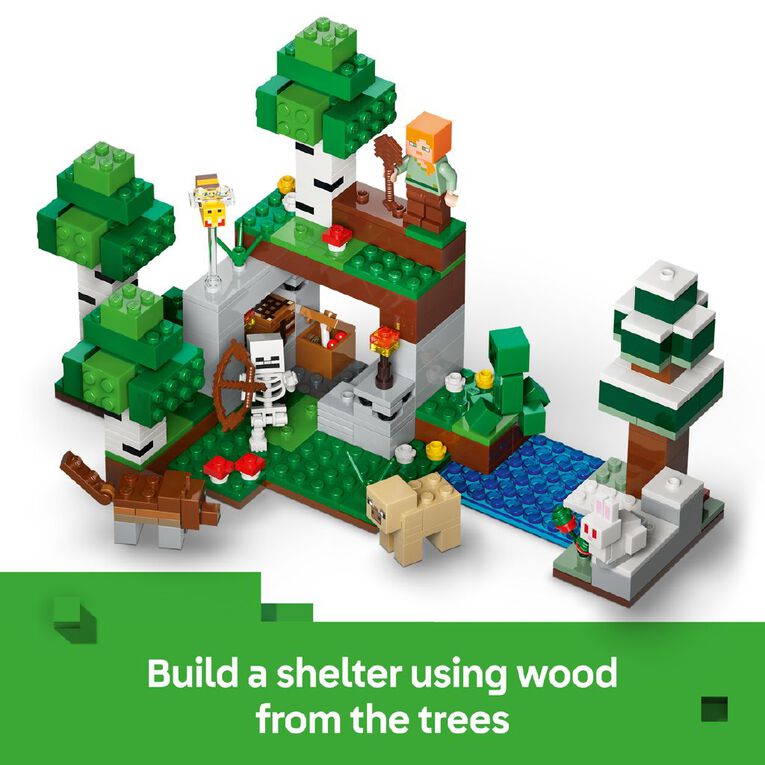 LEGO Minecraft First Night Adventure 21593, , hi-res