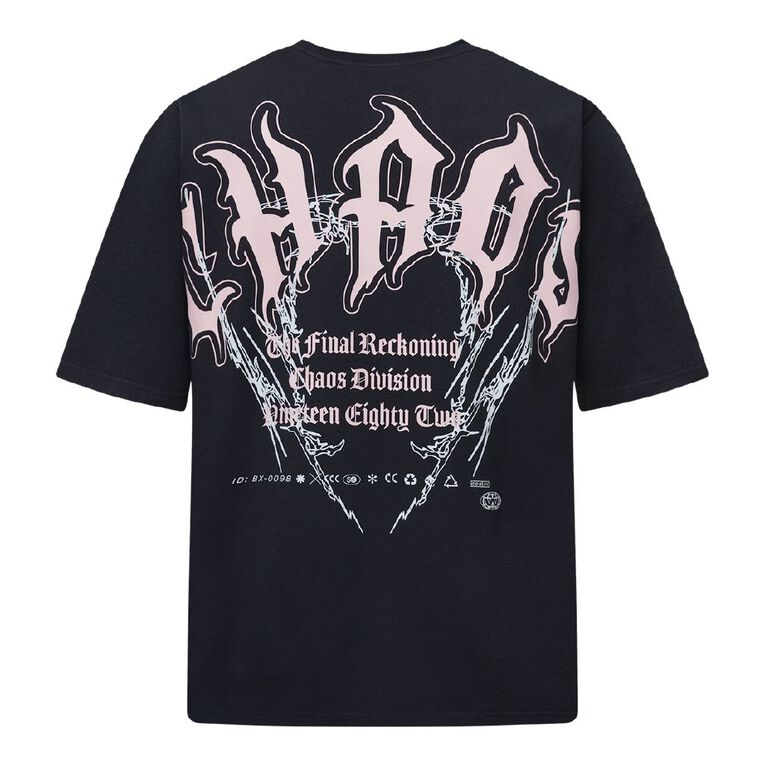 Garage Men's Boxy Graphic Tee, Black, hi-res
