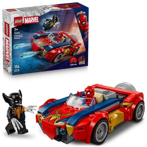 LEGO Marvel Super Heroes Spider Man Car vs Venomized Wolverine 76336