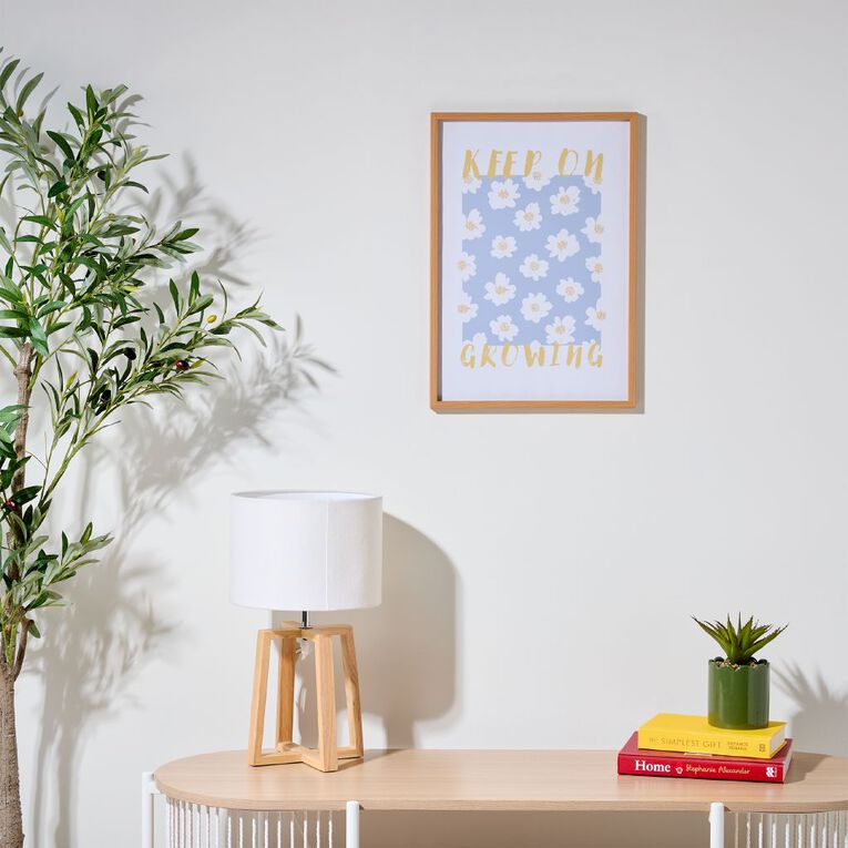 Living & Co Keep Growing Framed Print 35x50cm, , hi-res