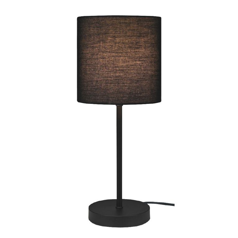 Living & Co Vienna Table Lamp Matte Black, , hi-res