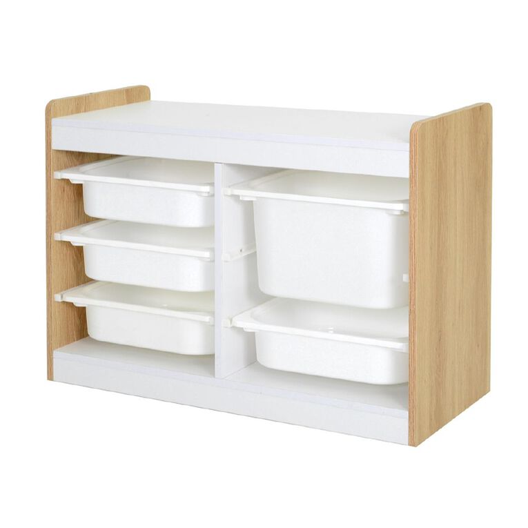 Living & Co Luca Kids' Tub Storage Unit, , hi-res