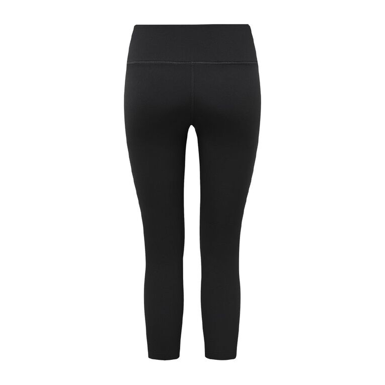 Active Intent Women's Cooldry Core Crop Leggings, Black, hi-res