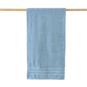Living & Co Plush Plain Spa Towel Blue
