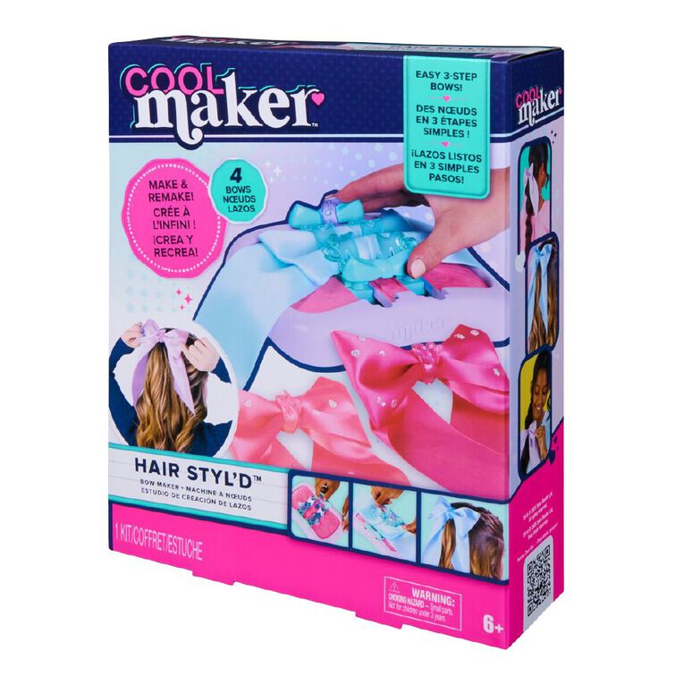 Cool Maker Bowtique Bow Maker Set, , hi-res