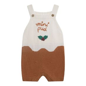 Young Original Babies' Christmas Pudding Knitted Romper