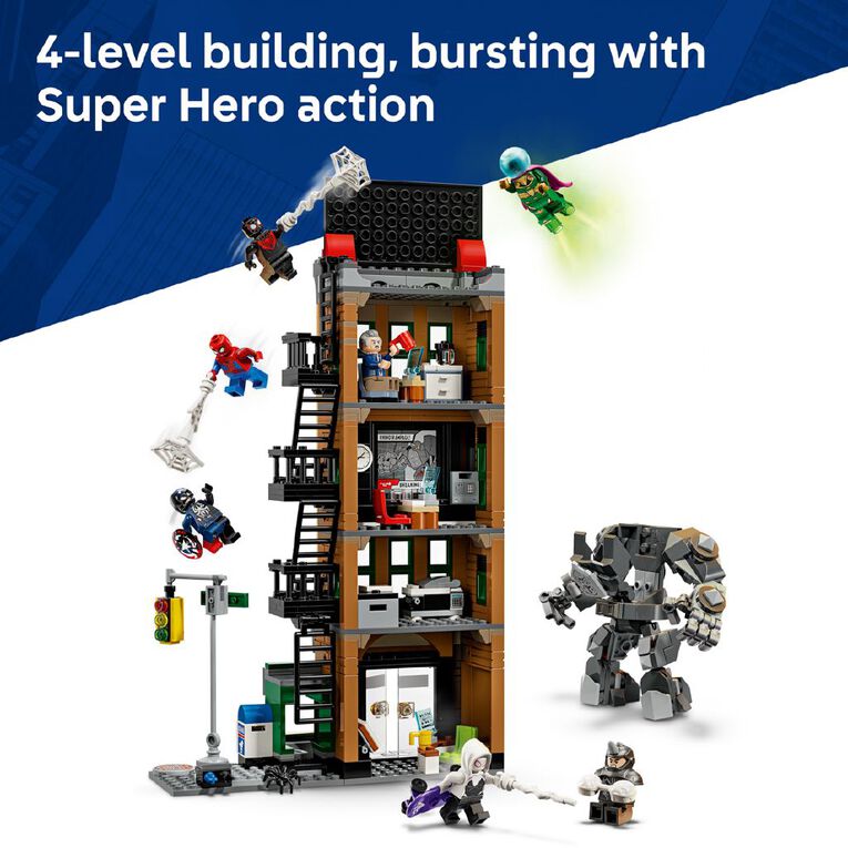 LEGO Marvel Super Heroes Spider Man vs Mysterio The Daily Bugle 76342, , hi-res