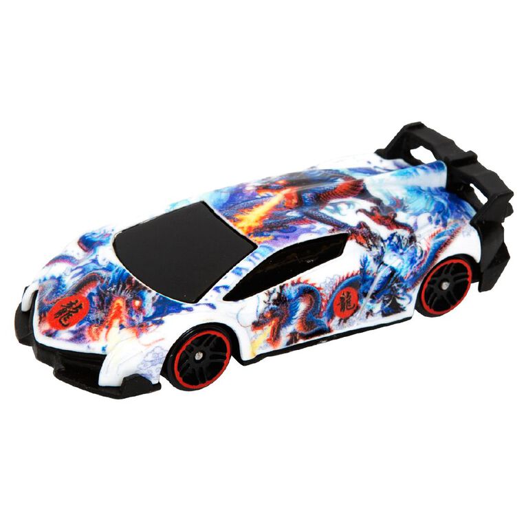 Circuit Samurai Die Cast Racers Assorted 5 Pack, , hi-res