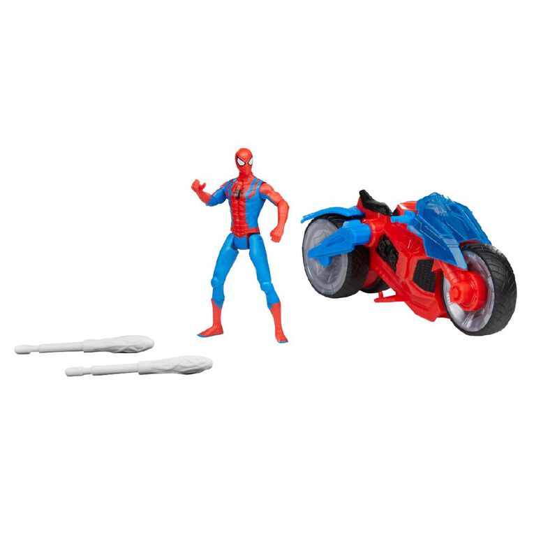 Spider-Man 4 inch Vehicle and Figure, , hi-res