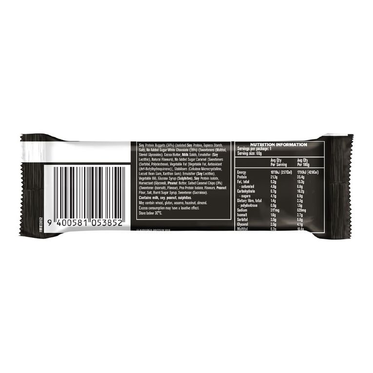 Musashi White Chocolate Crisp Salted Caramel 60g, , hi-res