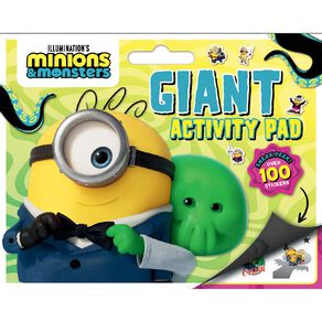 Universal: Minions And Monsters Giant Activity Pad