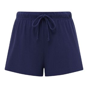 H&H Women's Rib Pyjama Shorts