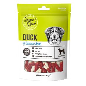 Jerky Time Dog Treats Jerkytime Duck & Calcium 80g
