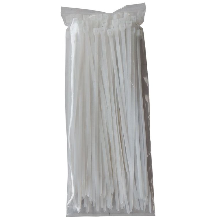 Mako Cable Tie 200 x 3.6mm Natural, , hi-res