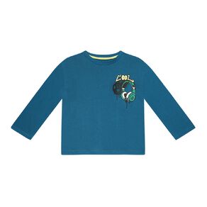 Young Original Long Sleeve Printed Tee