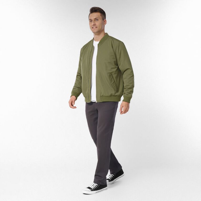H&H Men's Bomber Jacket, Green Dark, hi-res