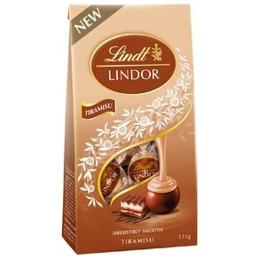 Lindt Lindor Tiramisu Pouch Bag 123g