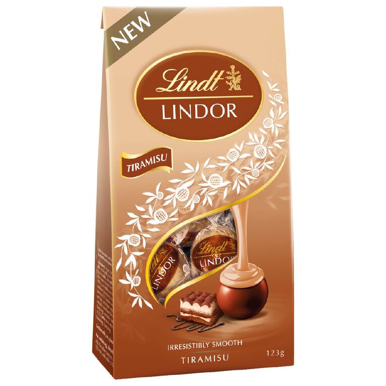 Lindt Lindor Tiramisu Pouch Bag 123g